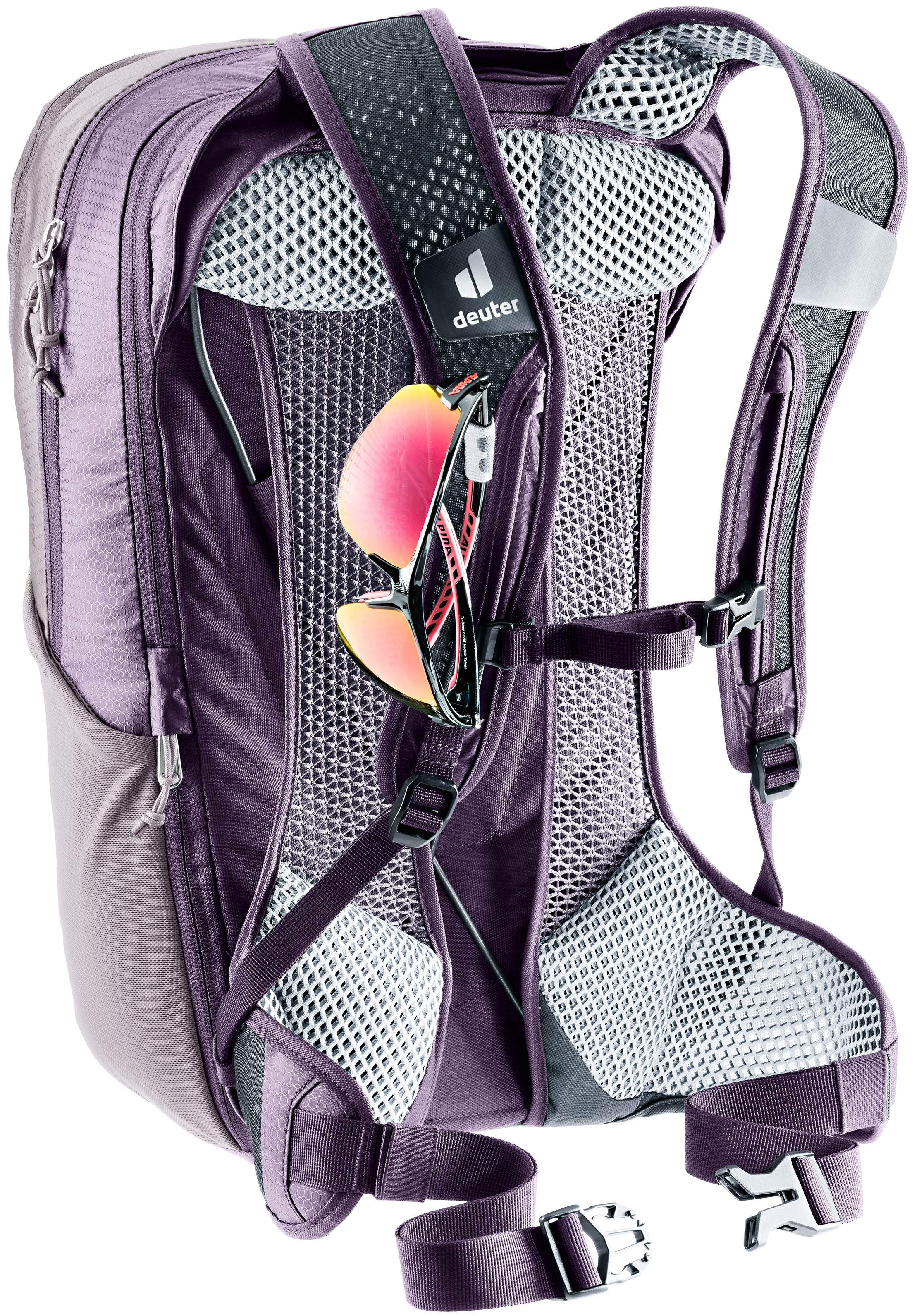 deuter Race Air 14+3 fiets rugzak lavendel-paars