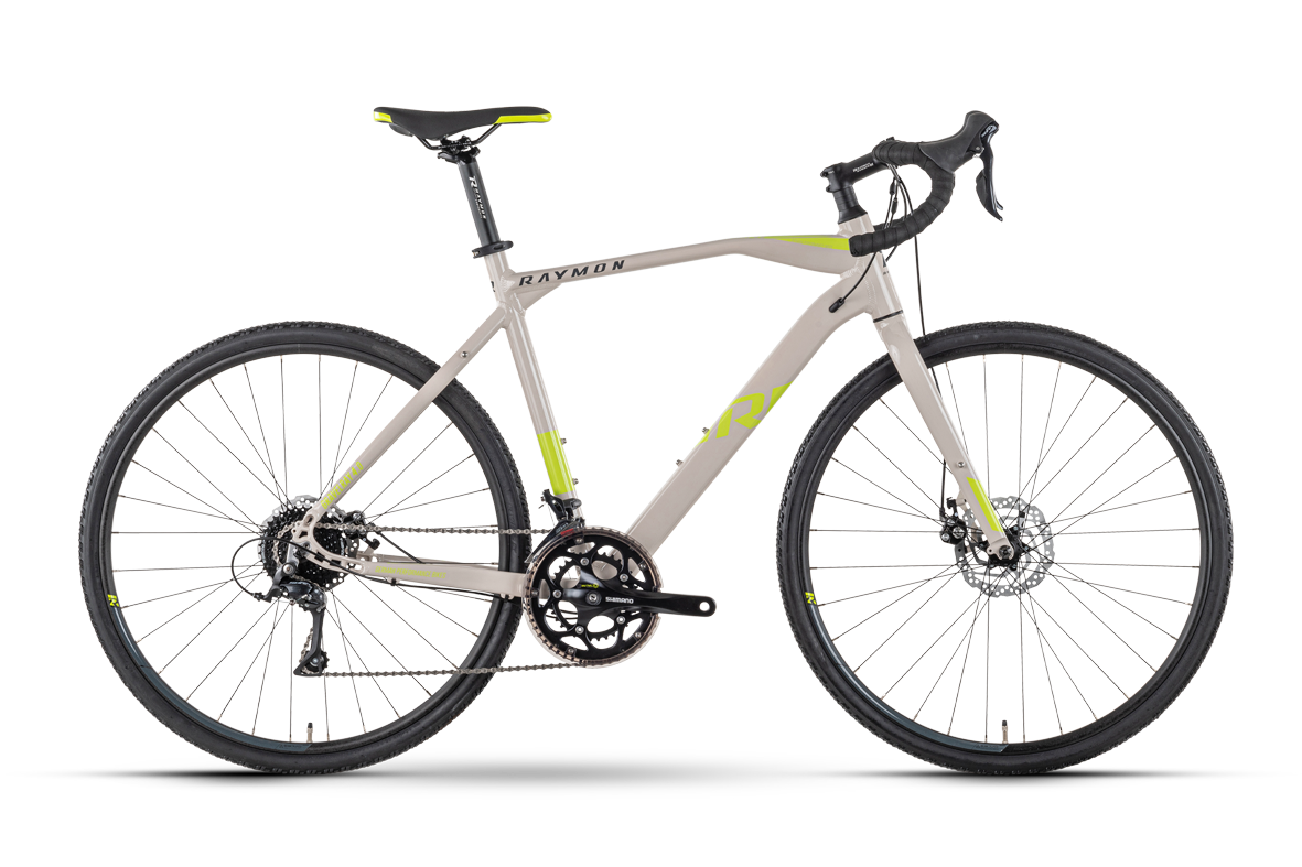 Raymon GravelRay 4.0 Unisex lichtgrijs / lime groen / zwart