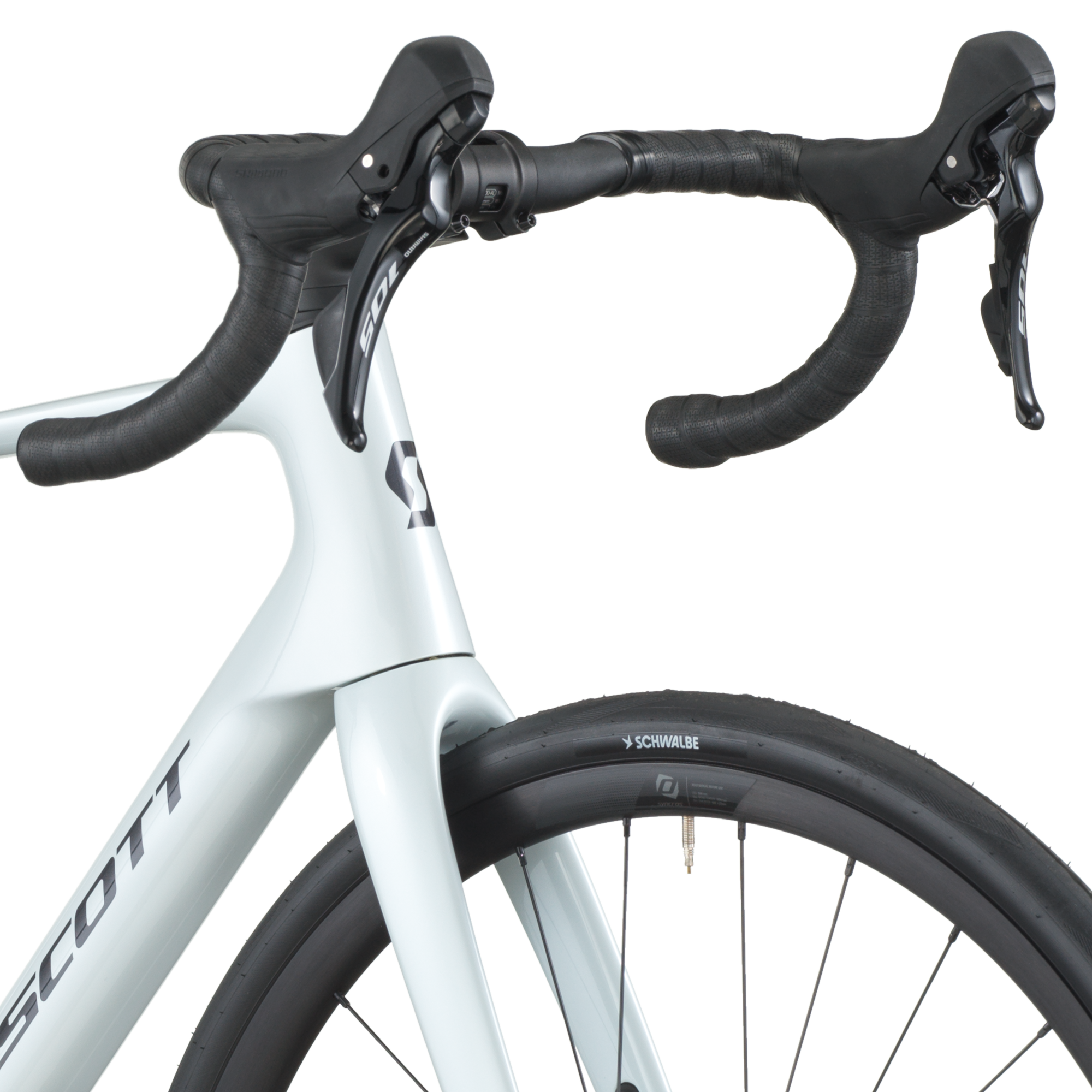 Scott Addict 50 cumulus wit