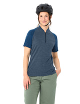 VAUDE Dames Tamaro HZ Shirt IV donkerzee uni