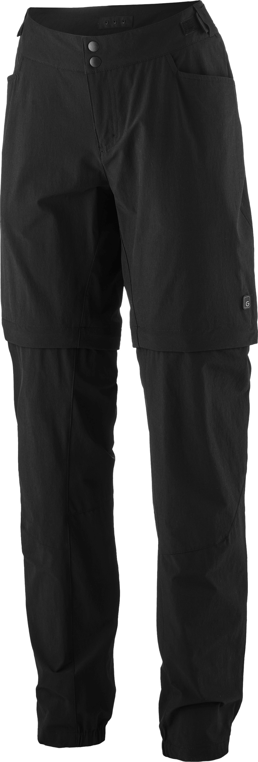Gonso Adventure Broek Zip Off Dames black
