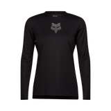 Fox W Ranger LS Jersey Hoofd Zwart