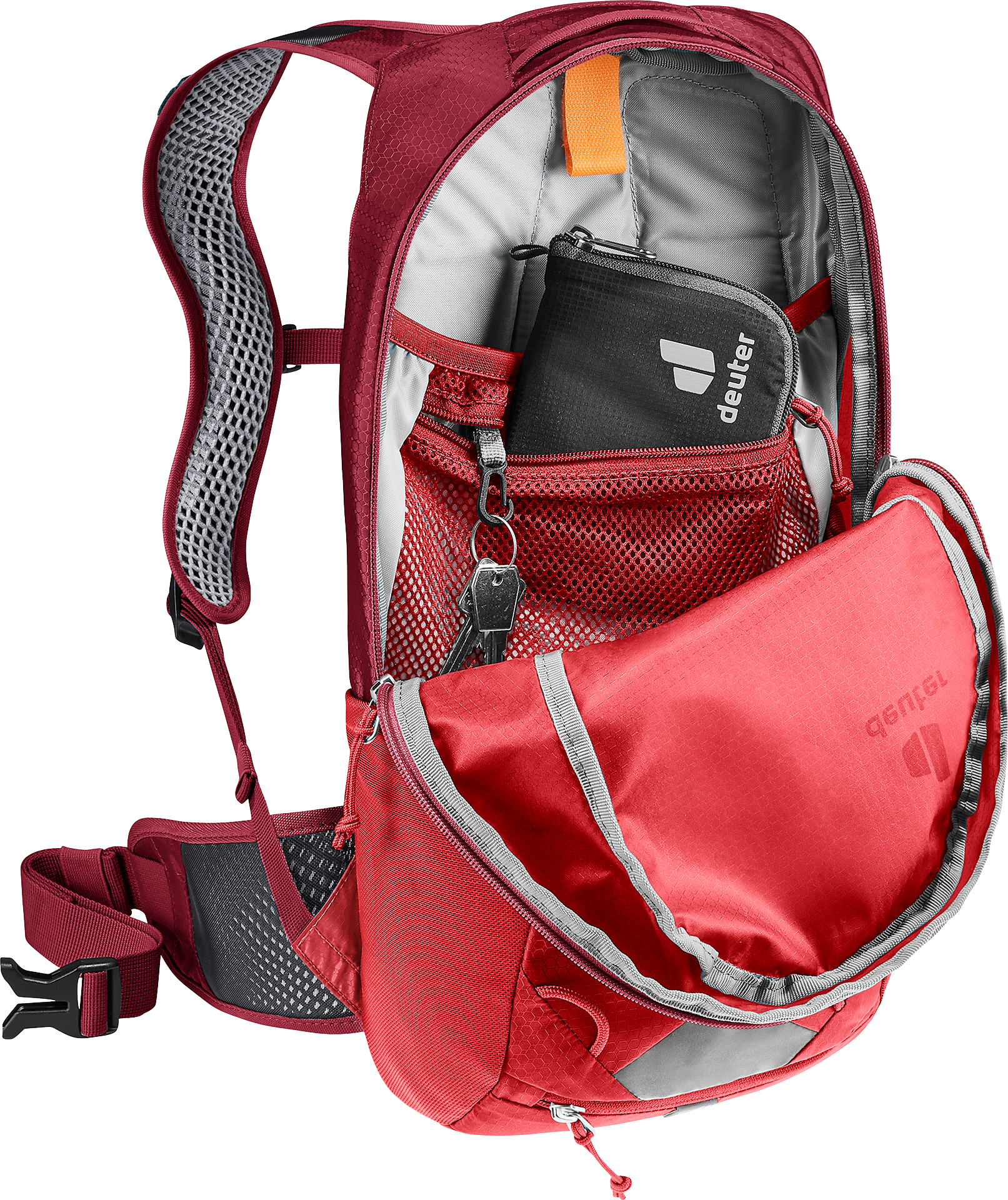 deuter Race 8 fietsrugzak cherry-masala
