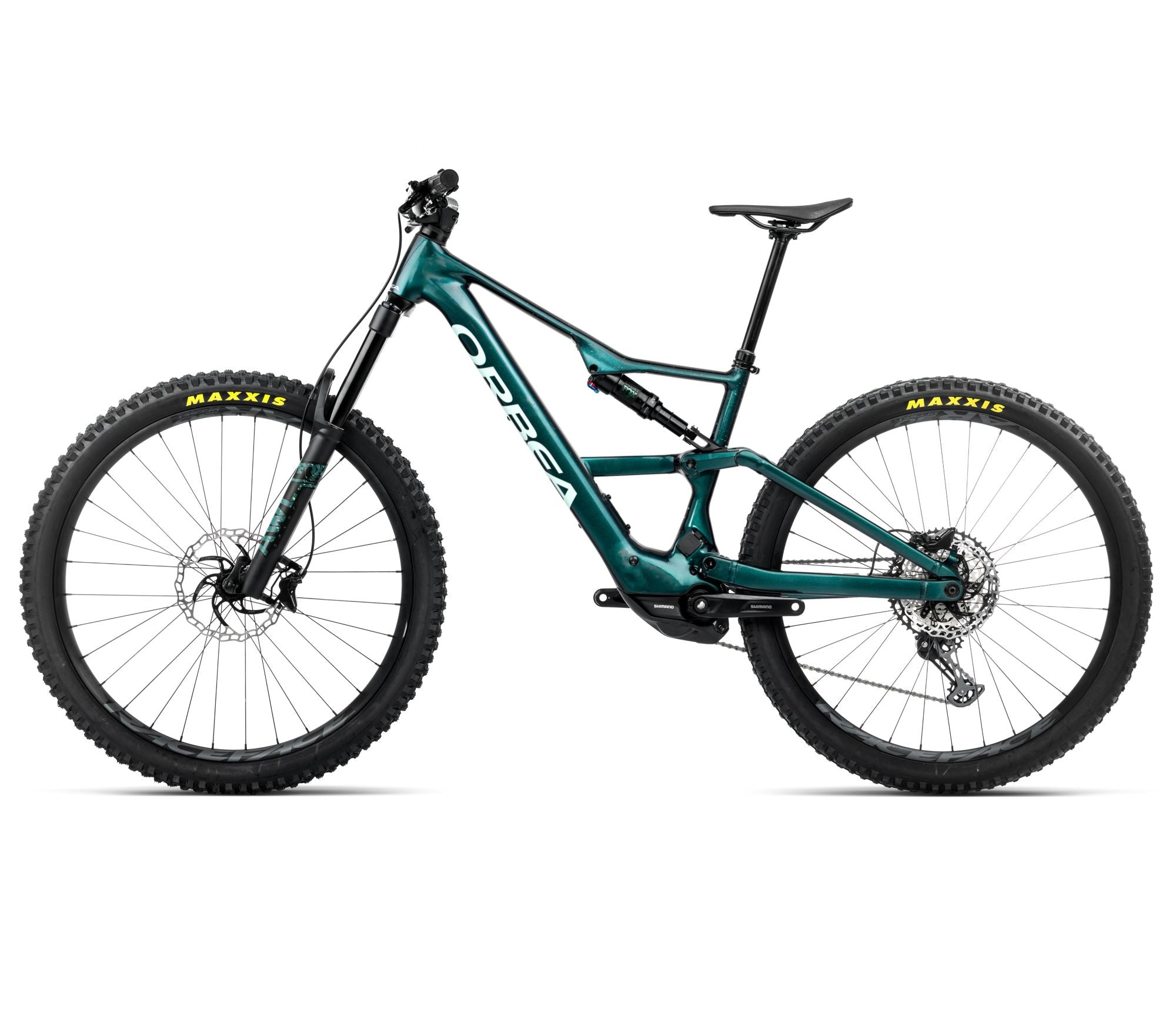 Orbea RISE LT H20 Escape Groen-Spatten IJs Groen Glans (2025)