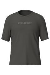 Cube functioneel shirt korte mouw olive