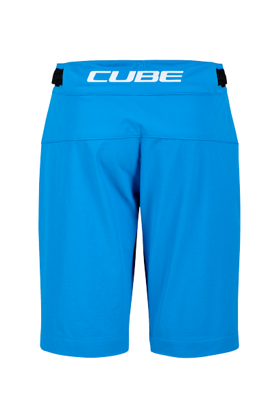 Cube MTB Baggy Short ROOKIE X Actieteam blauw