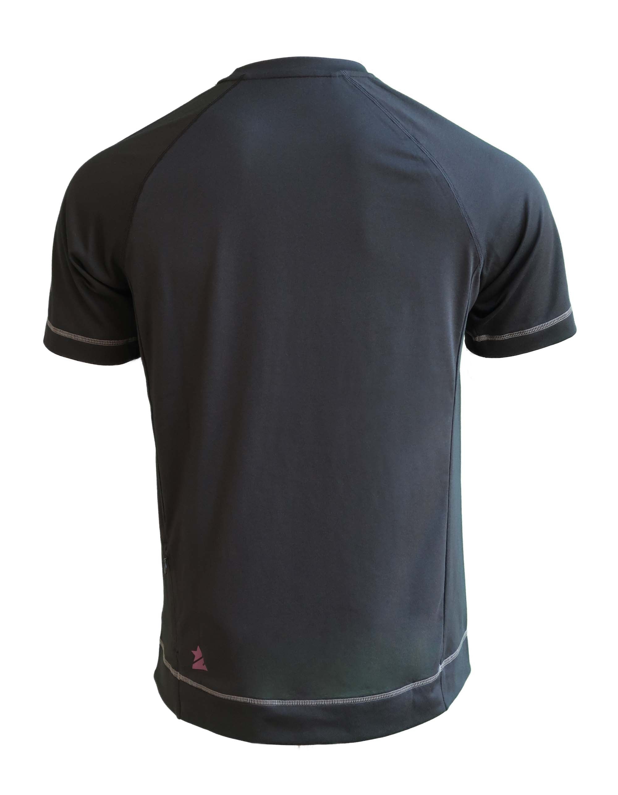 Zimtstern PureFlowz Eco Shirt SS Heren Pirate Black