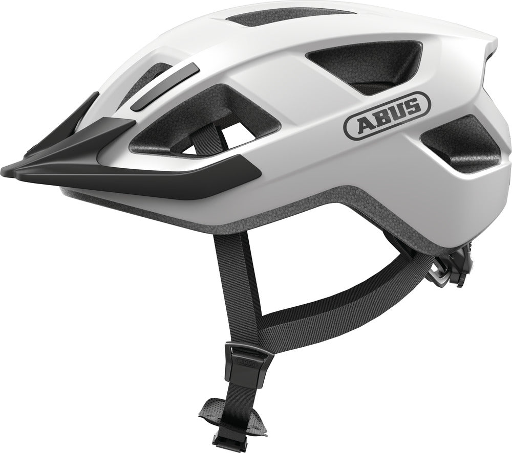 ABUS Aduro 3.0 LED Helm Urban polar wit