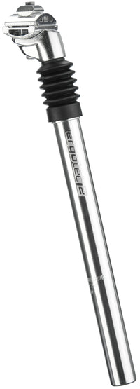 Humpert Ergotec SP-3.0 zadelpen met patentveer Ø25,4mm 40mm zilver