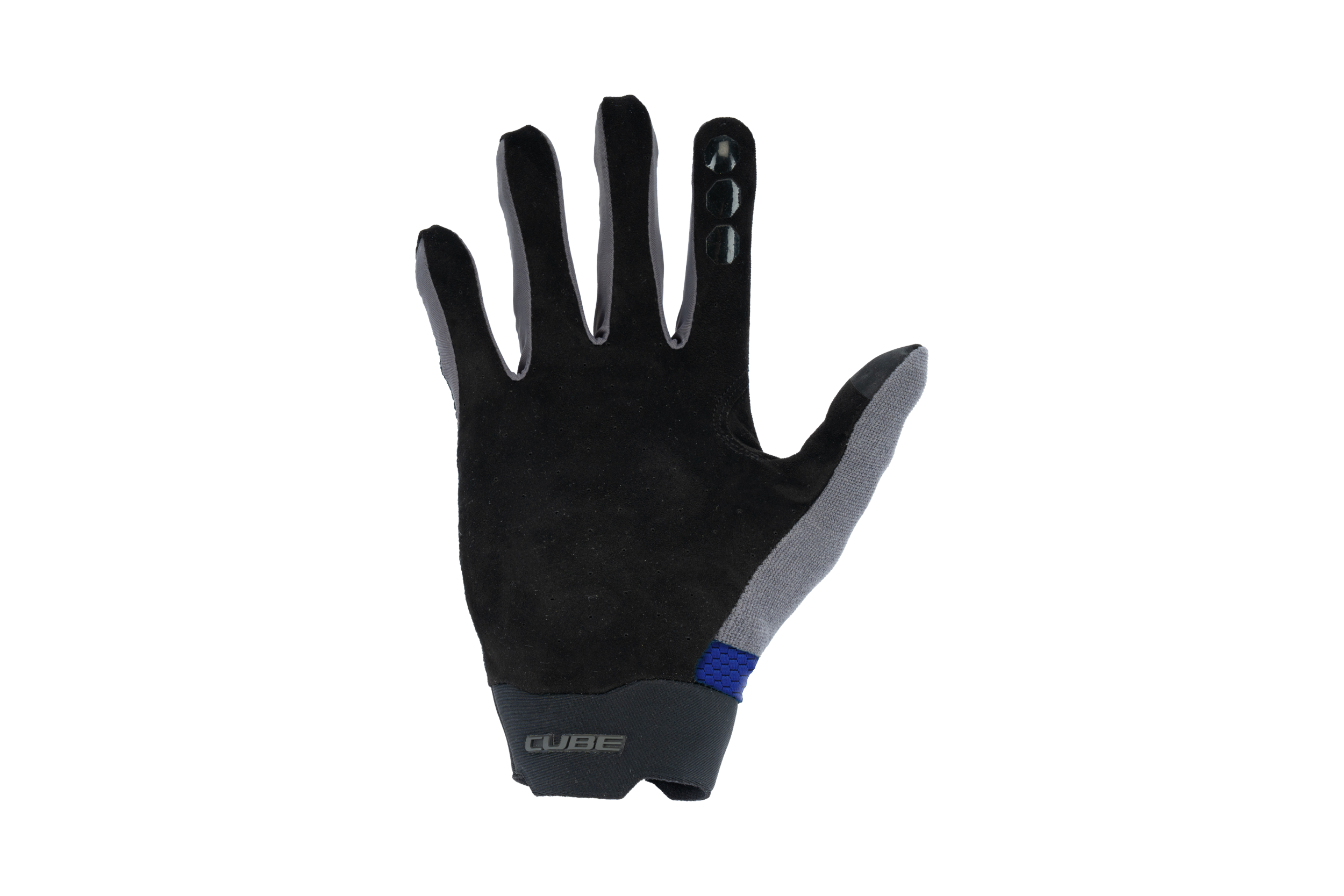 Cube Handschoenen Gravity lange vingers X Actionteam blauw