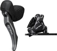 Shimano GRX ST-RX820-LA/BR-RX820 schijfremset voorzijde Flat Mount voor variabele zadelpen grijs/zwart