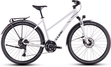 Cube Nature Pro Allroad katoen'n'grijs Trapezium katoen'n'zwart (2025)