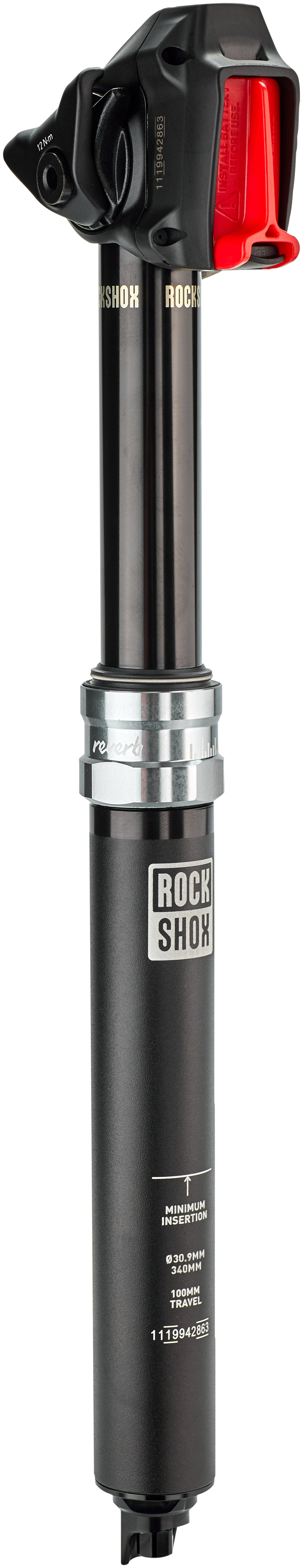 RockShox Reverb AXS zadelpen Ø30,9 mm zwart