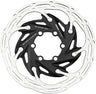SRAM Centerline XR Rotor remschijf tweedelig afgerond profiel 6-gaats zwart/zilver