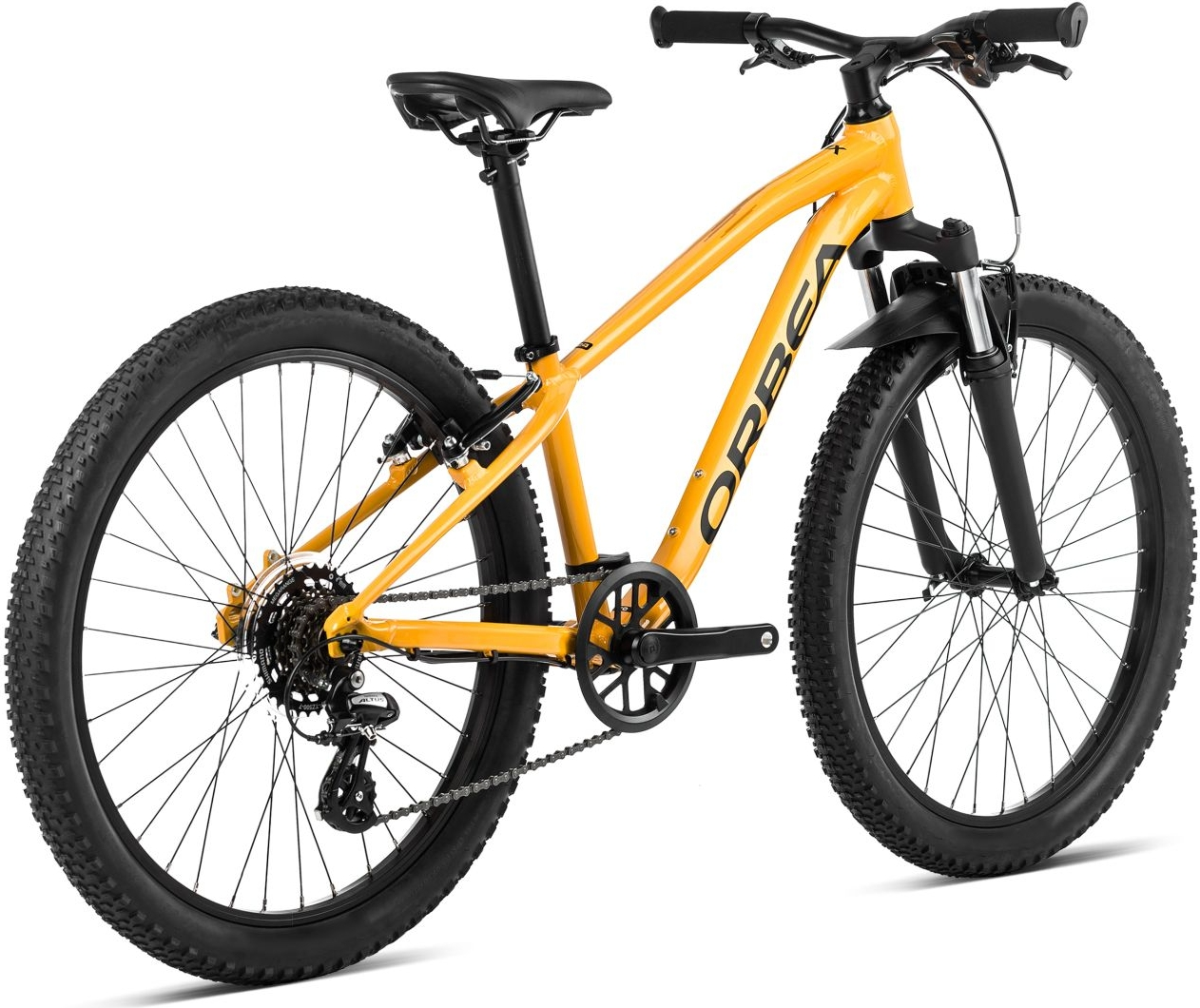 Orbea MX 24 XC Mango (Gloss) - Zwart (Mat)