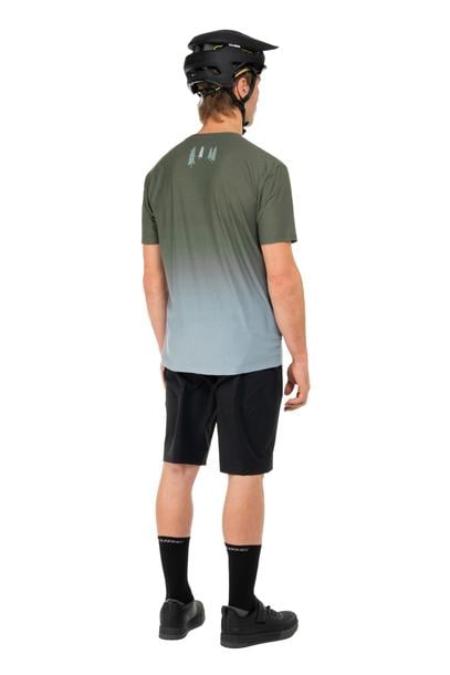 Cube MTB ronde hals jersey Soft Touch korte mouw grijs