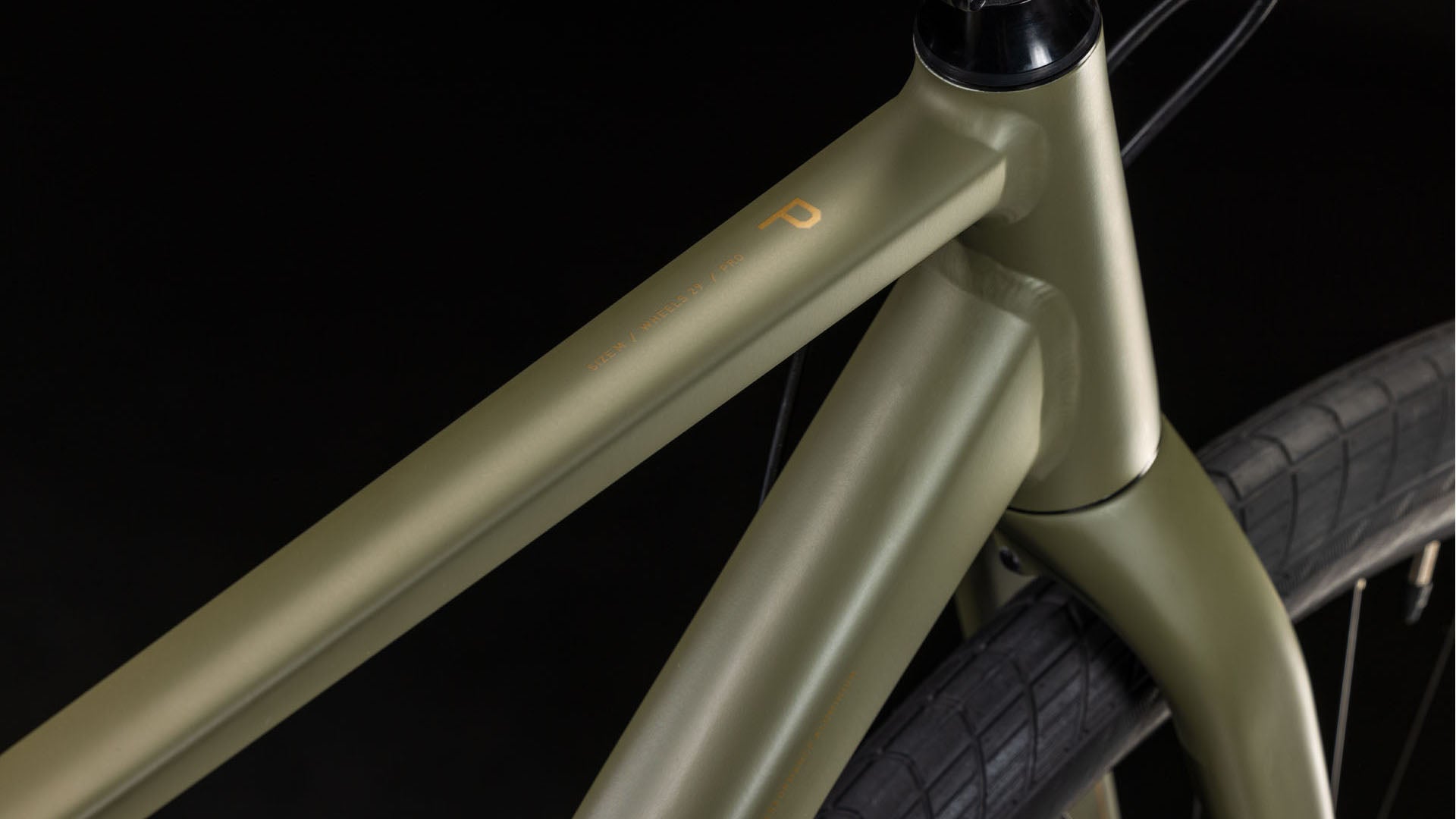 Cube Hyde Pro stofyolive'n'gold (2025)