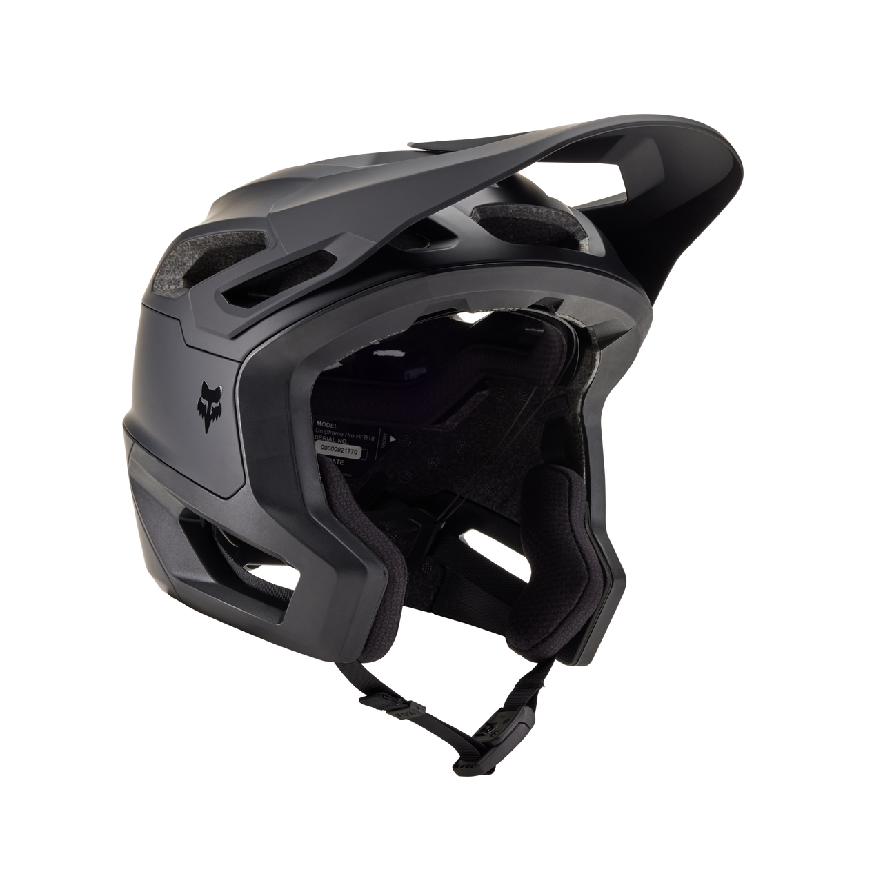 Fox Dropframe Pro MTB-helm Mat Zwart