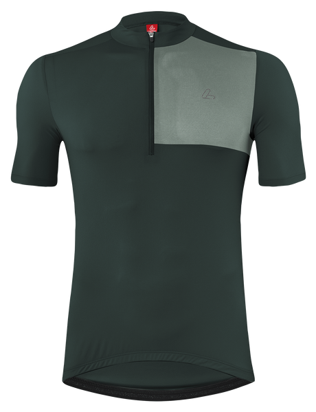 Löffler M Fiets Shirt Hz Skys Block Mid Forest