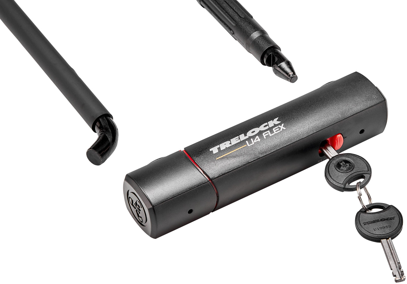 Trelock U4 Flex beugelslot incl. ZB 401 houder