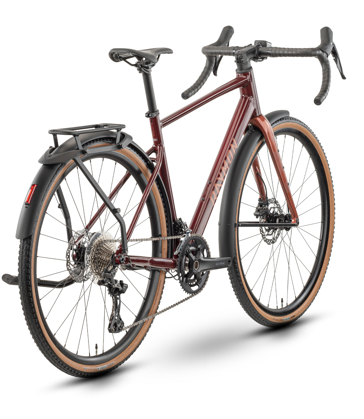 Raymon Territ Pro Street kastanjebruin/steenrood