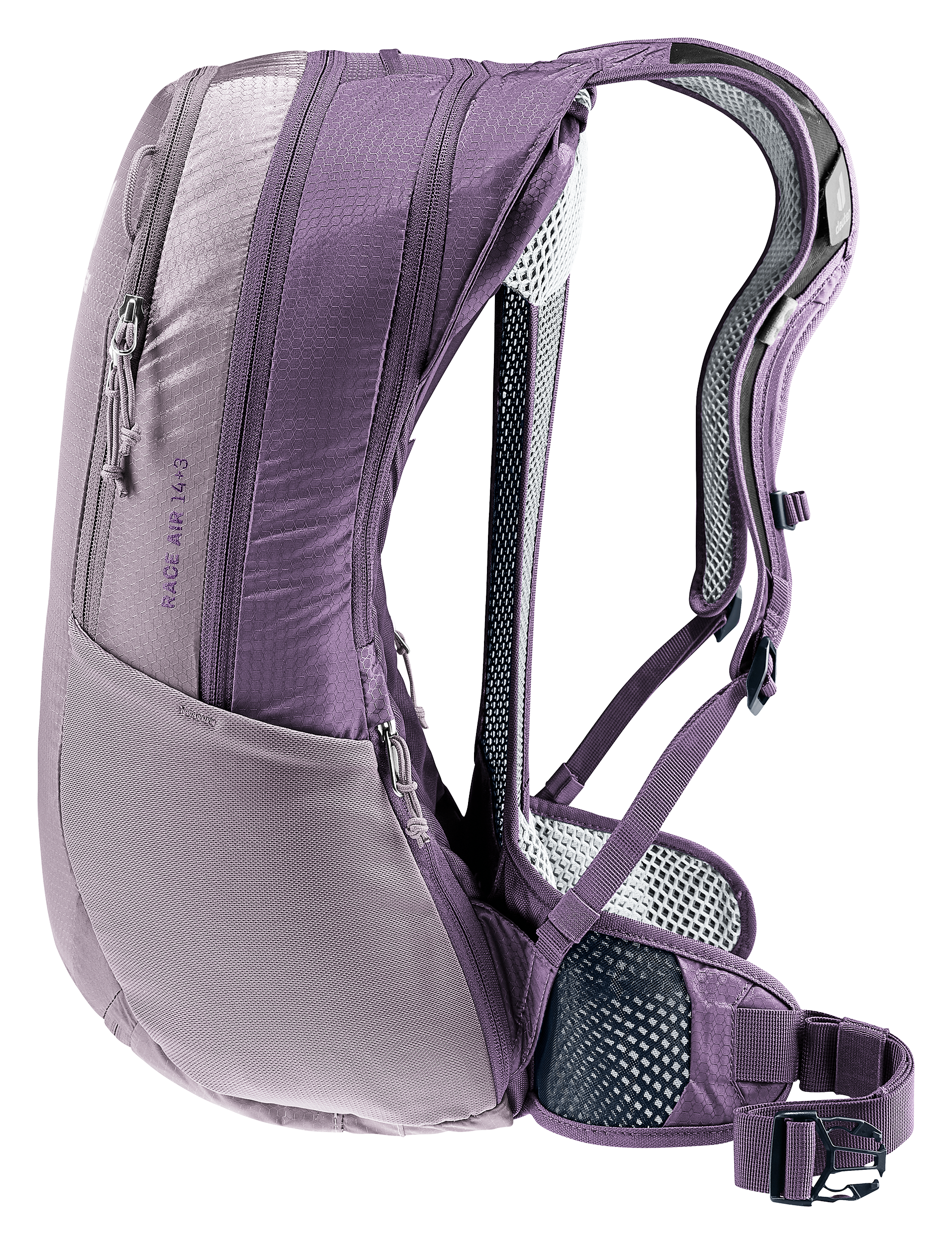 deuter Race Air 14+3 fiets rugzak lavendel-paars