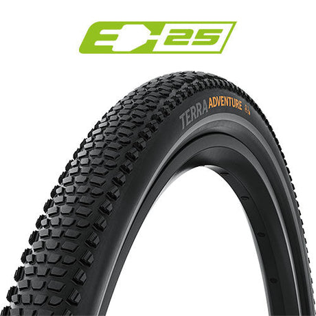 Continental Terra Adventure Trail Grip vouw 28" vouwband zwart/graphiet-reflecterend