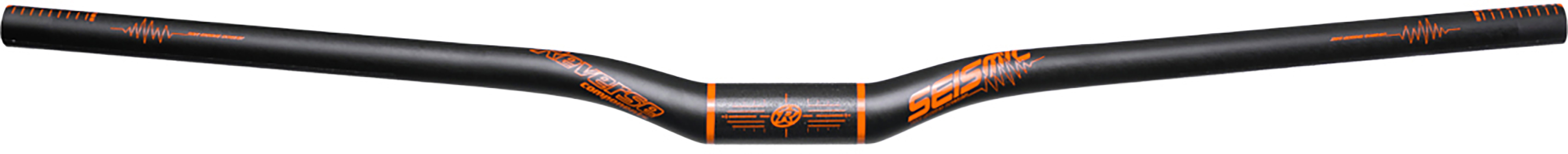 Reverse Seismic 810 Carbon Stuur Ø31,8mm 25mm zwart/oranje