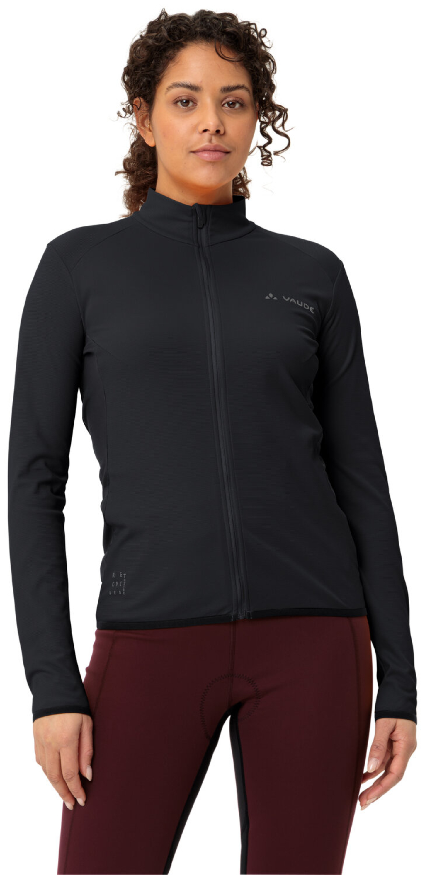 VAUDE Dames Matera LS Tricot II zwart