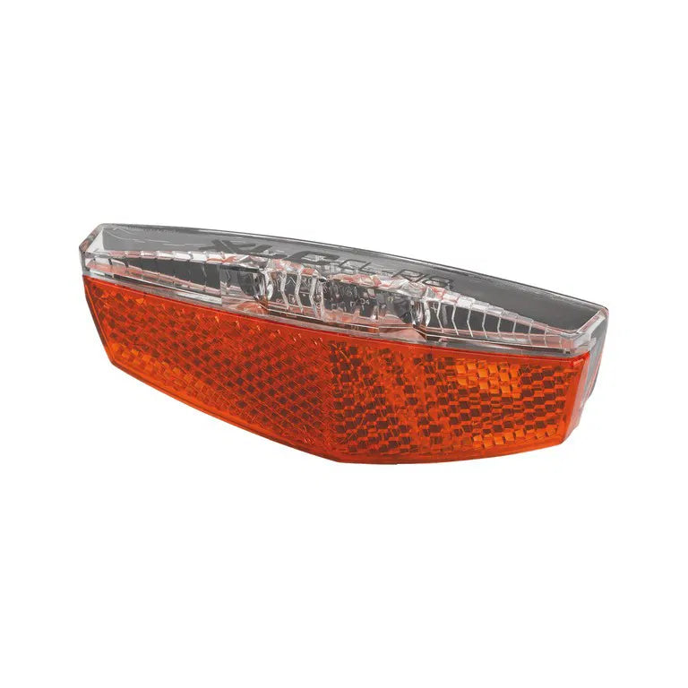 XLC CL-R18 E-Bike LED bagagedrager achterlicht zwart transparant