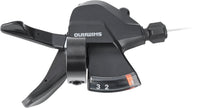 Shimano SL-M315 Rapidfire Plus 3-speed links zwart – aktuelle Variante