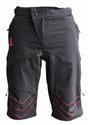 Zimtstern Bulletz Short Men Pirate Black/Jester Red