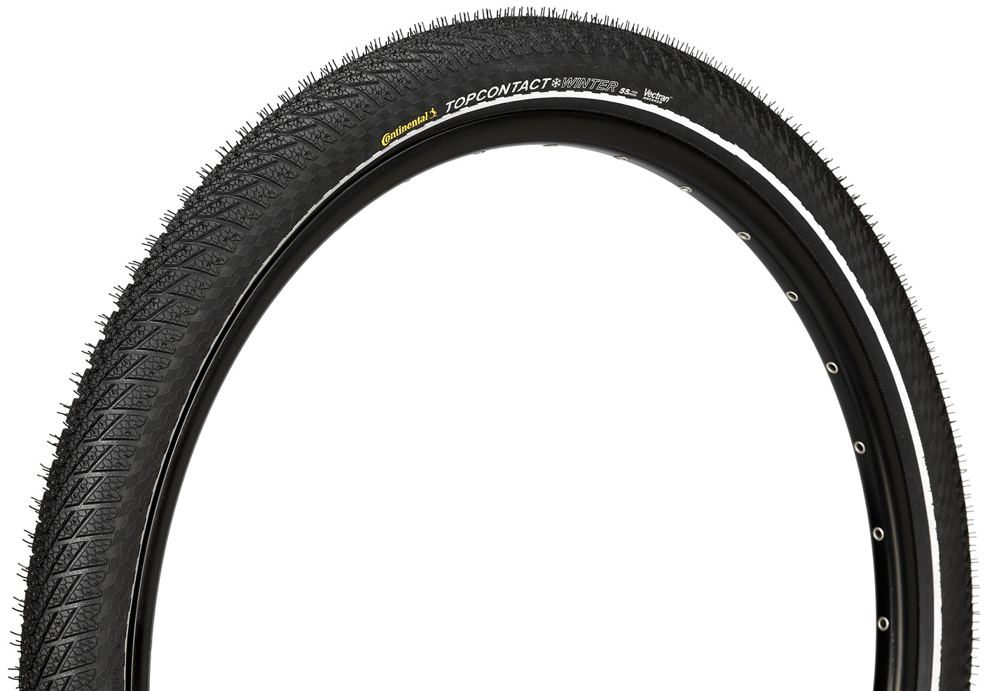 Continental Top Contact Winter II Premium vouwband 26x2.20" Reflex zwart