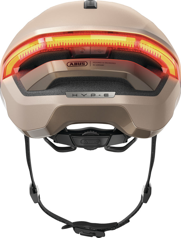 ABUS HYP-E Helm Urban champagne goud