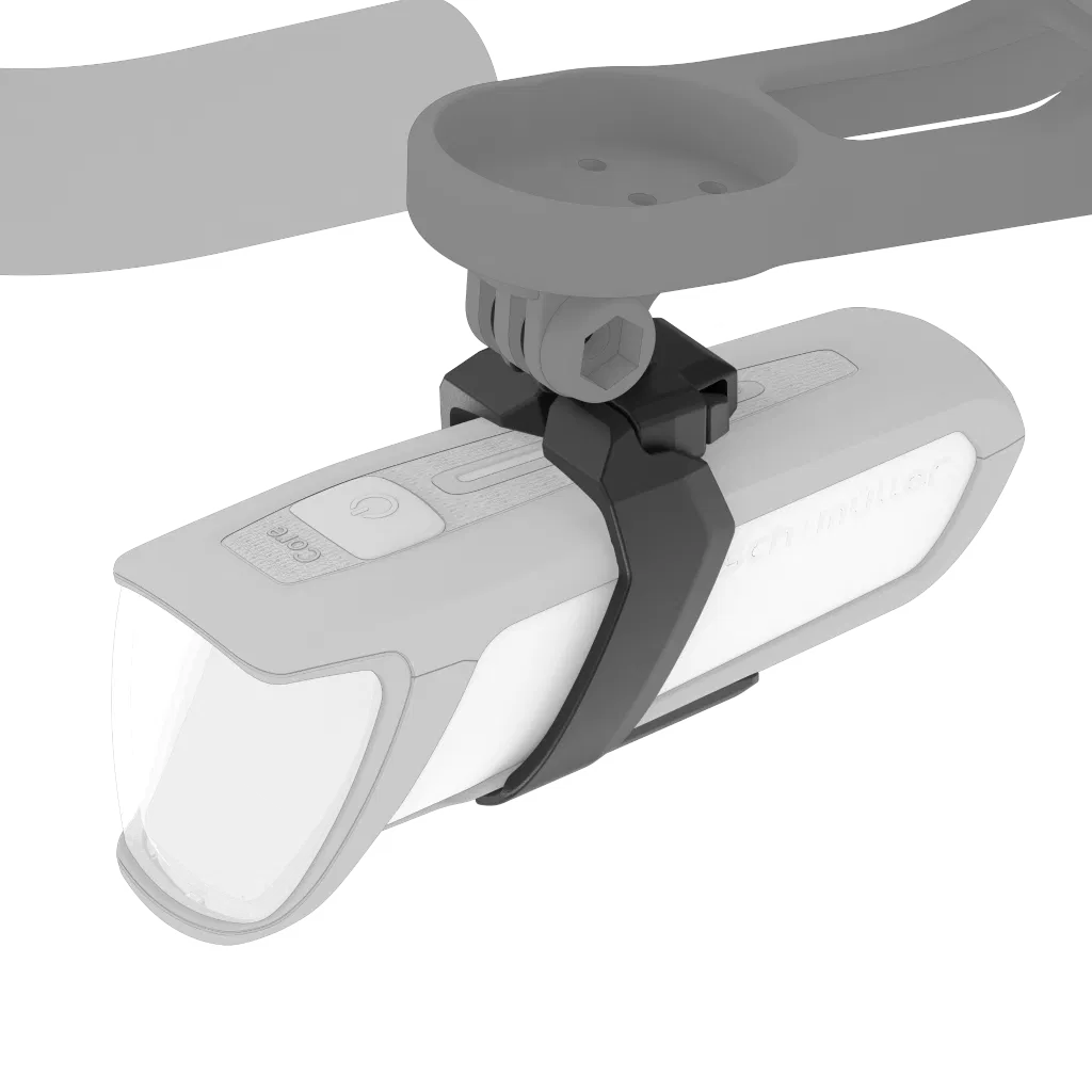 Busch + Müller IXON CORE 2 100 Lux Highbeam accu-koplamp met grootlicht