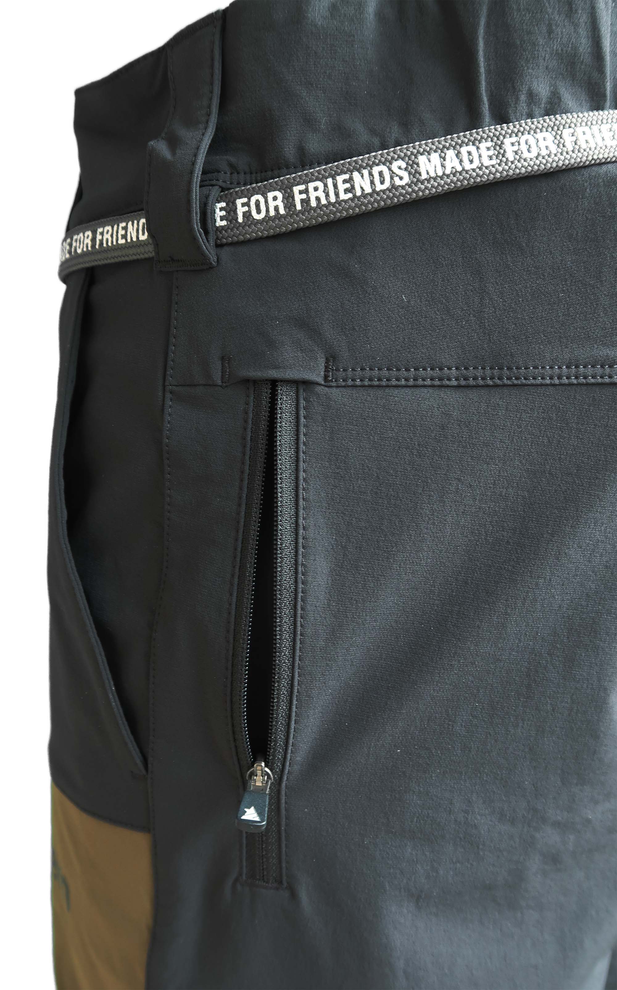 Zimtstern Xalpz Tech Shorts Heren Pirate Black