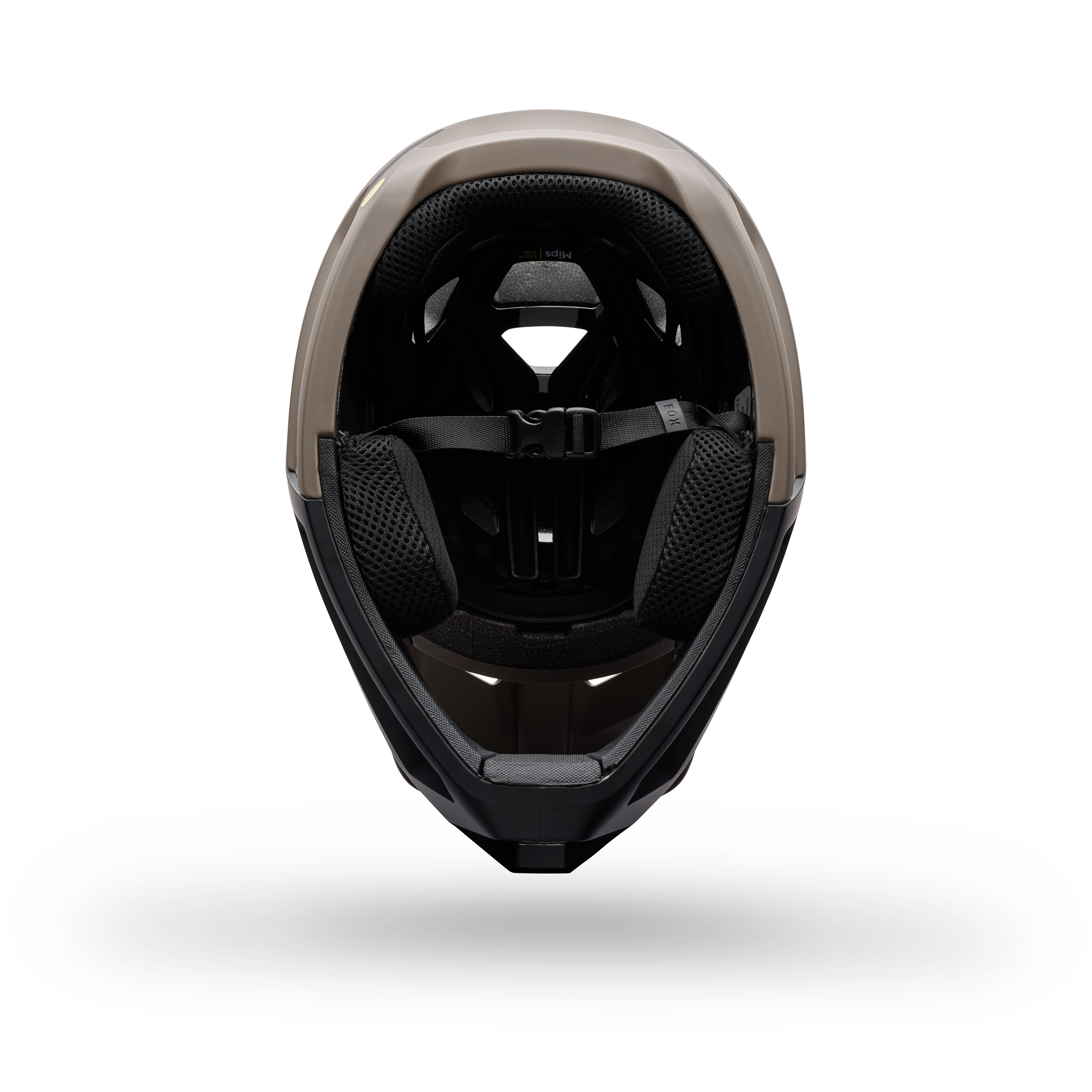 Fox Proframe Solid Full Face Helm Notenbruin