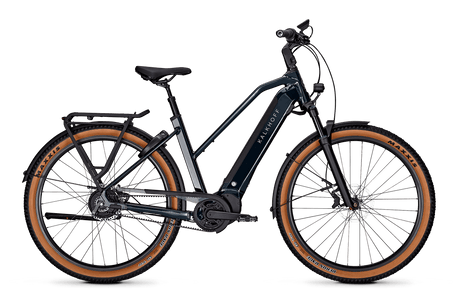 Kalkhoff Entice 5 Excite+ Trapeze donkerveren glanzend