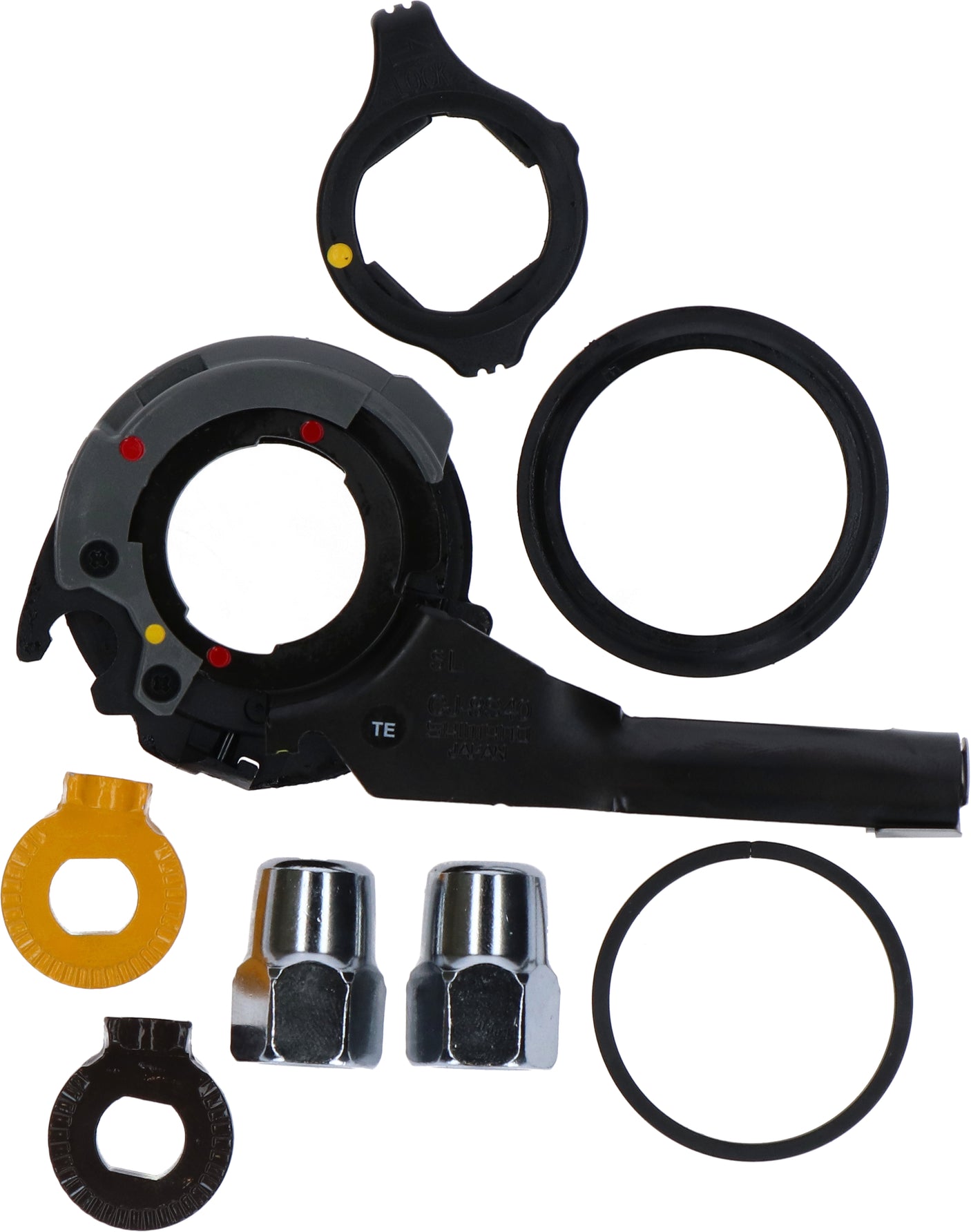 Shimano kleine onderdelen NEXUS/ALFINE 8-speed SM-8S31, schakeleenheid, anti-twist-inrichting, moer,