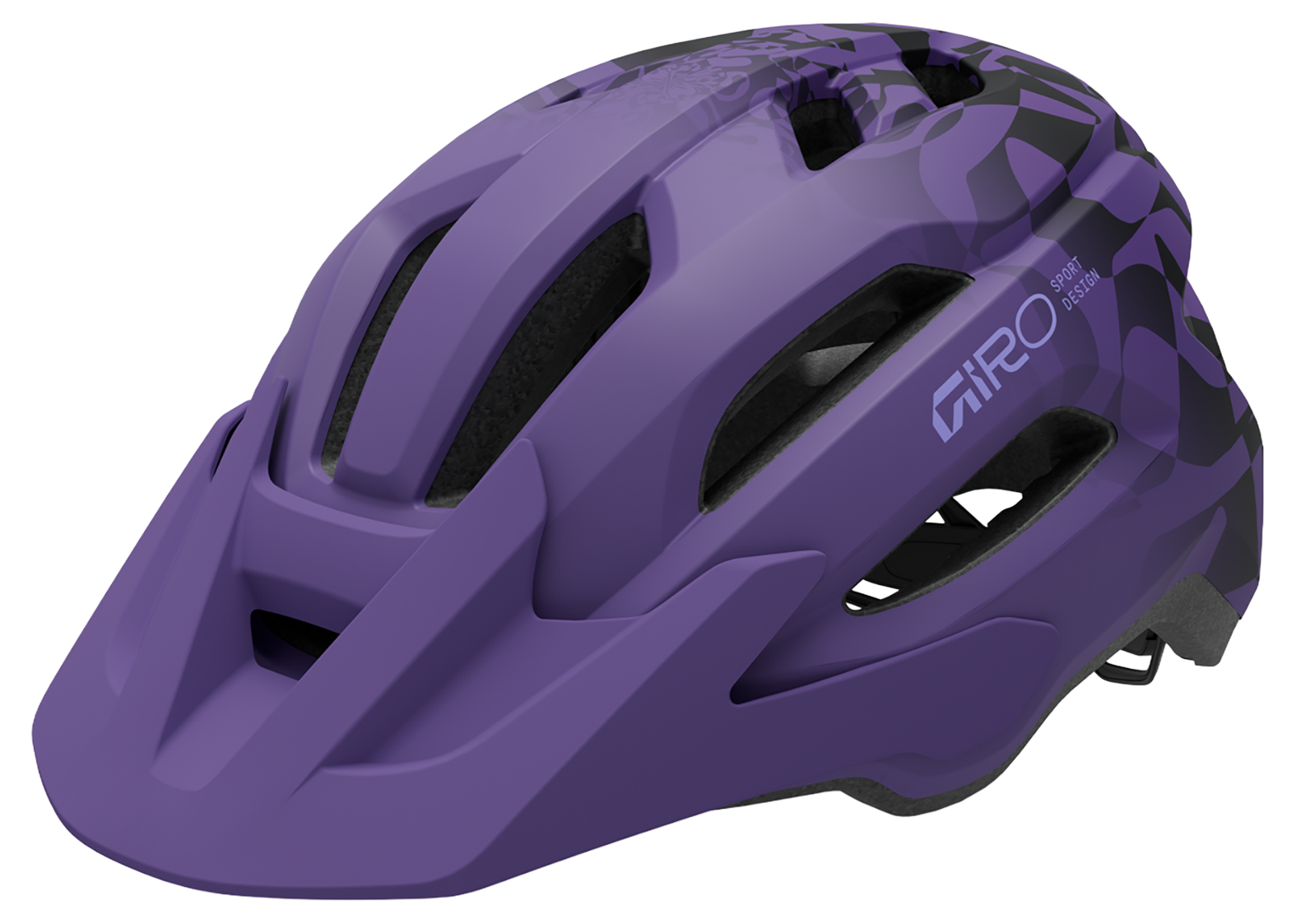 Giro Fixture II Y jeugdhelm matte purple rush