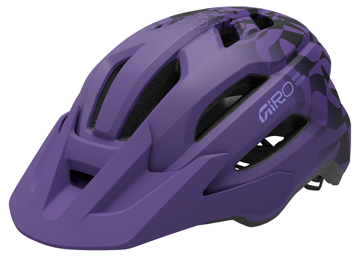 Giro Fixture II Y jeugdhelm matte purple rush