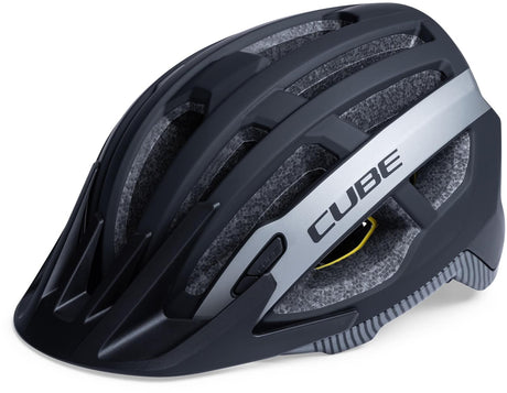 CUBE helm OFFPATH zwart'n'grijs