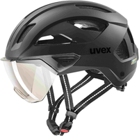 uvex Stride Vizier City-helm Zwart Mat