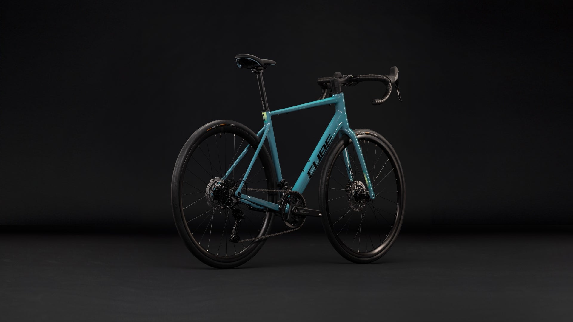 Cube Attain Pro  surfblue´n´black (2027)