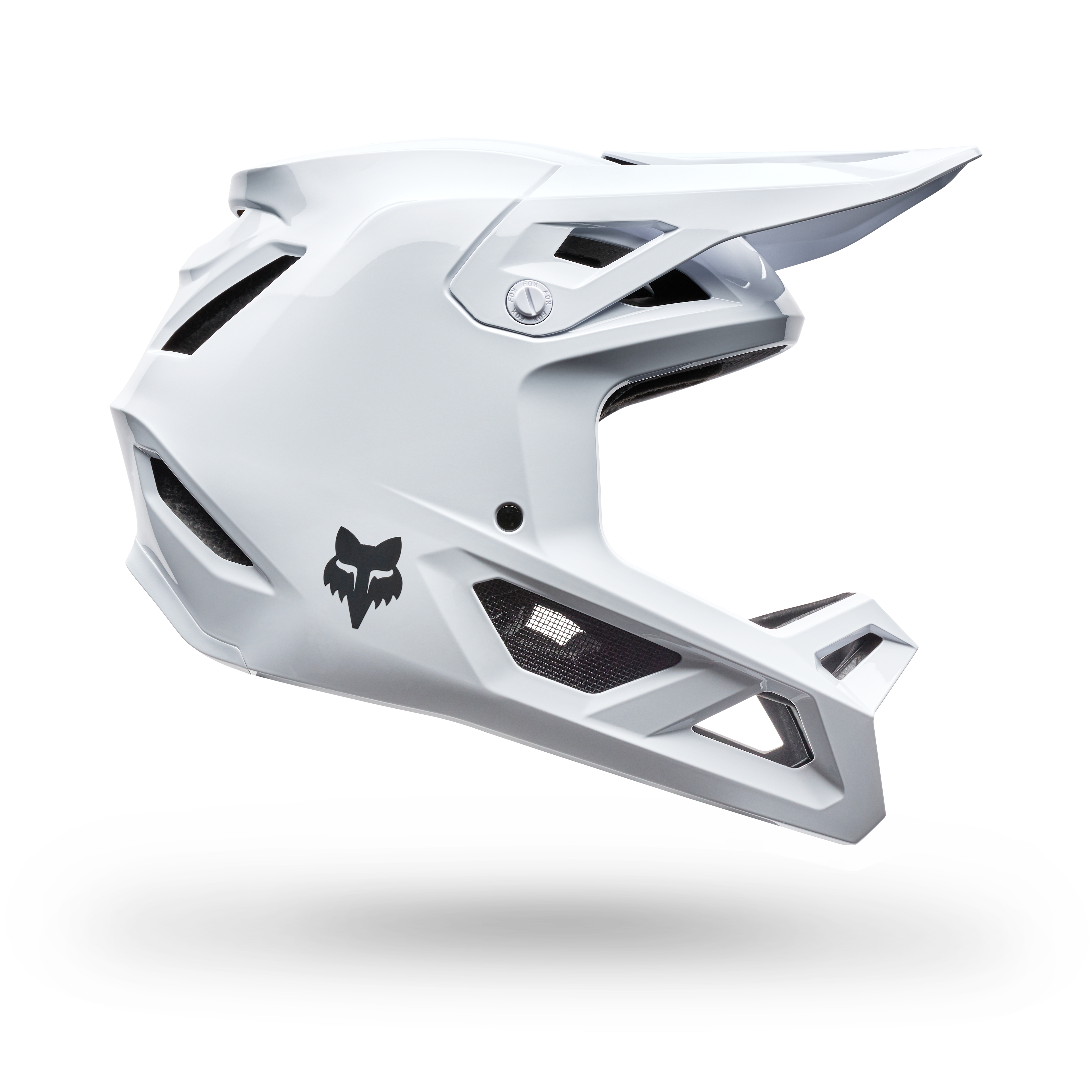 Fox Rampage Full Face Helm Wit