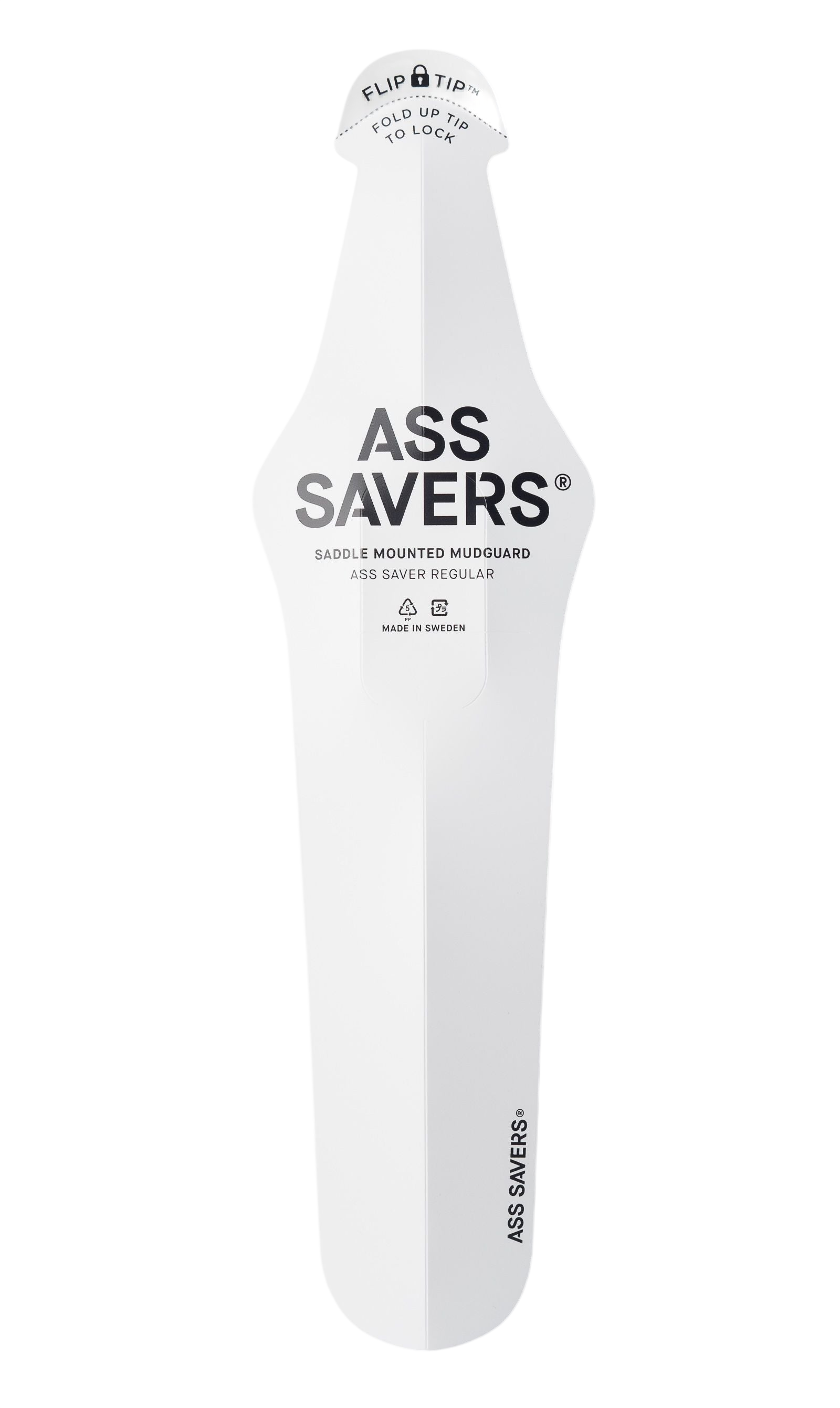 Ass Saver spatbord Regular wit