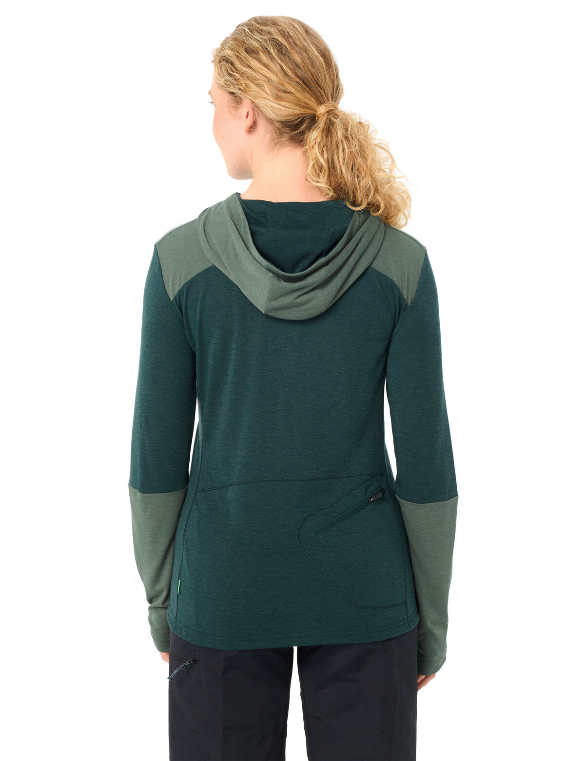 VAUDE Dames Tremalzo LS Shirt deep pond