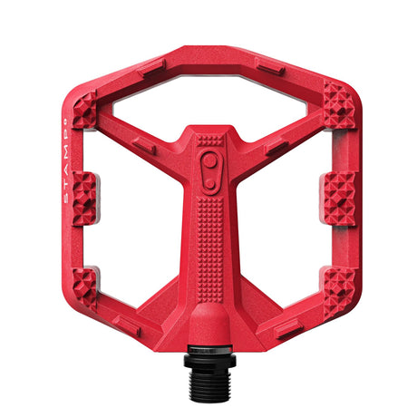 Crankbrothers Stamp 0 Small platform-pedaal bright red