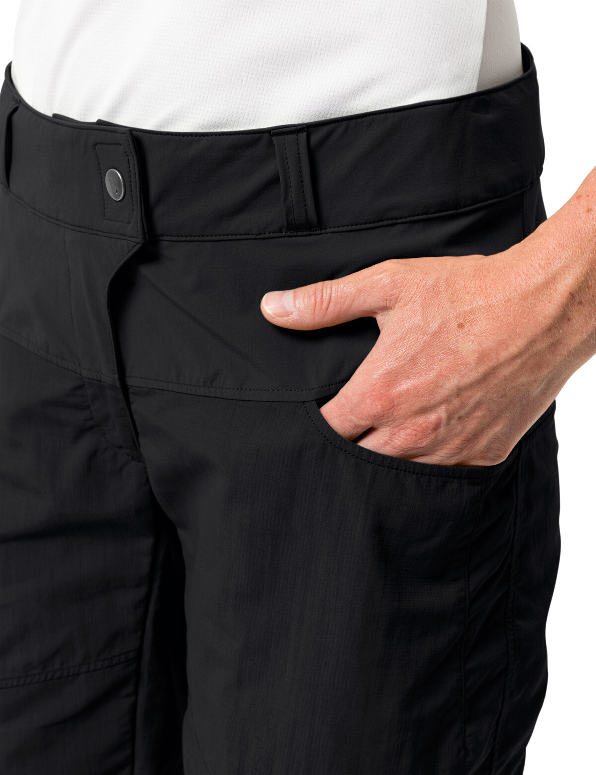 VAUDE Qimsa Shorts Dames zwart