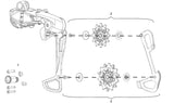 SRAM X-Sync en binnenkooi schakellagers voor GX Eagle derailleur